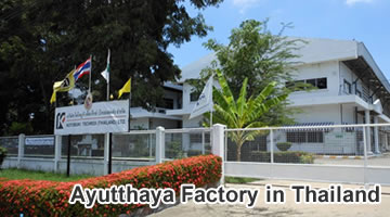 Ayutthaya factory in Thailand